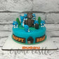 Grizzy Bear Design Cake - Creme Castle