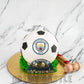 Football Shape Cake in Pinata by Creme Castle