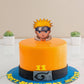 Naruto Design Cake - Creme Castle