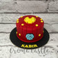 Ironman Mask Design Cake - Creme Castle