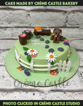 Farm Fence Design Cake
