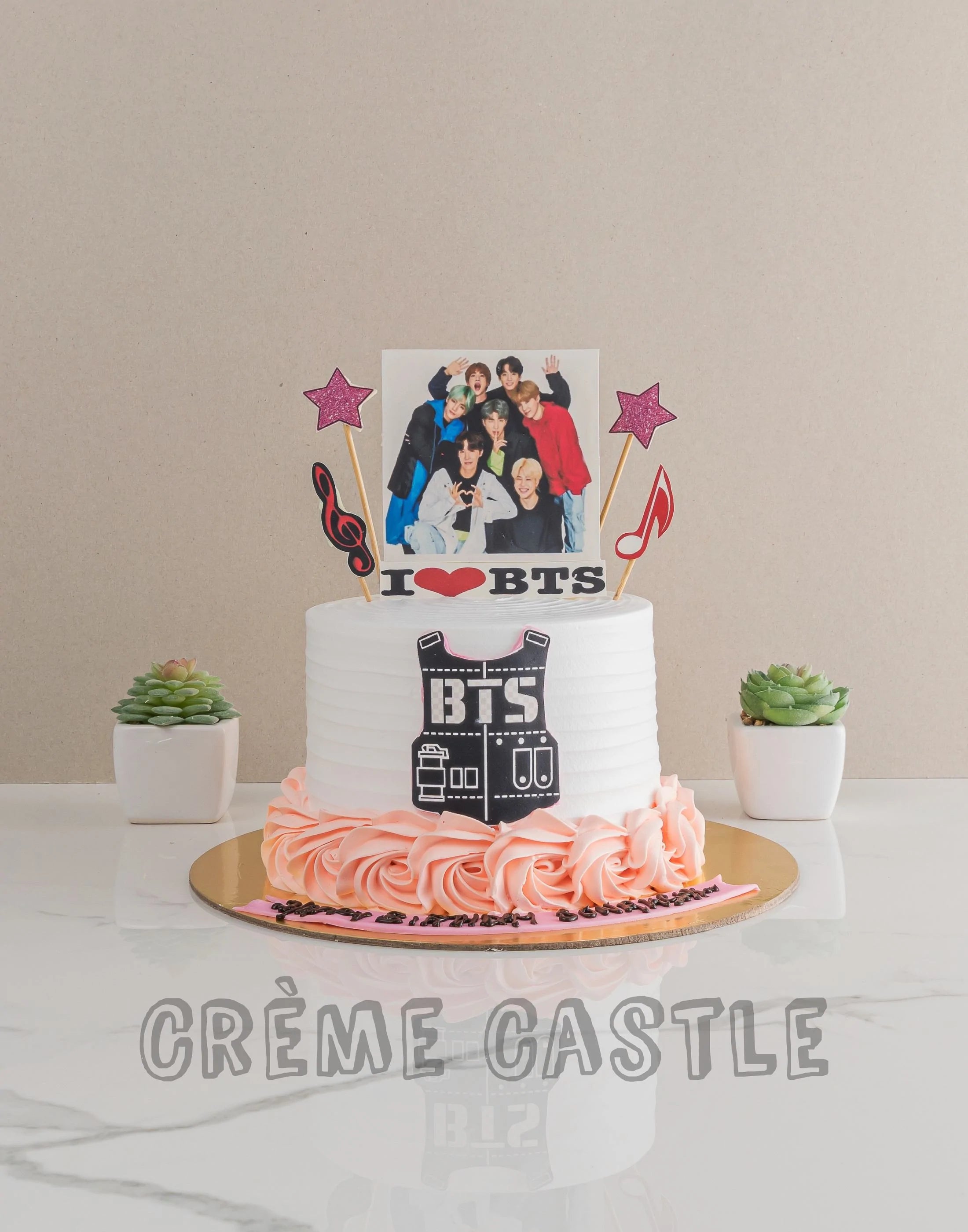 Amazon.com: BTS Cake Toppers Cupcake Toppers 25PCS Korean Singer Group  Themed Birthday Decorations Happy Birthday Party Supplies Cake Decorations  for Girls Kids : Grocery & Gourmet Food
