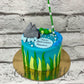 Fishing Design Cake - Creme Castle