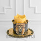 Lion Crown Design Cake - Creme Castle