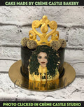 Girl in Tiara Design Cake