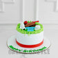 Cricket Theme Cake With Kit by Creme Castle