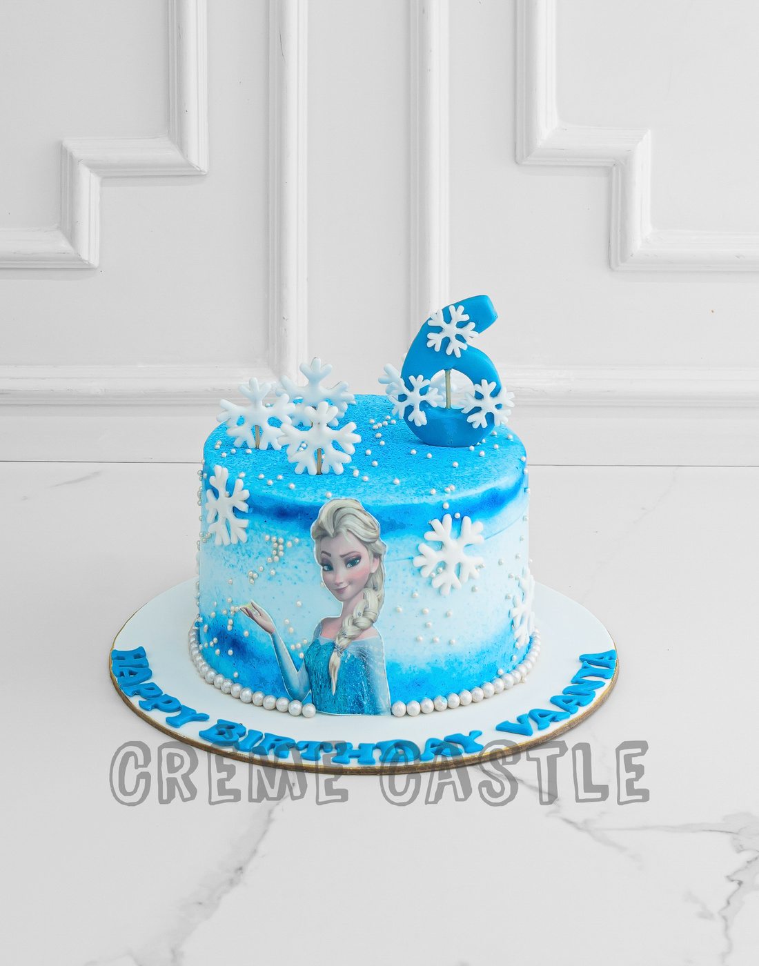 Frozen Elsa Face Cake. Cake Designs of Girls. Noida & Gurgaon