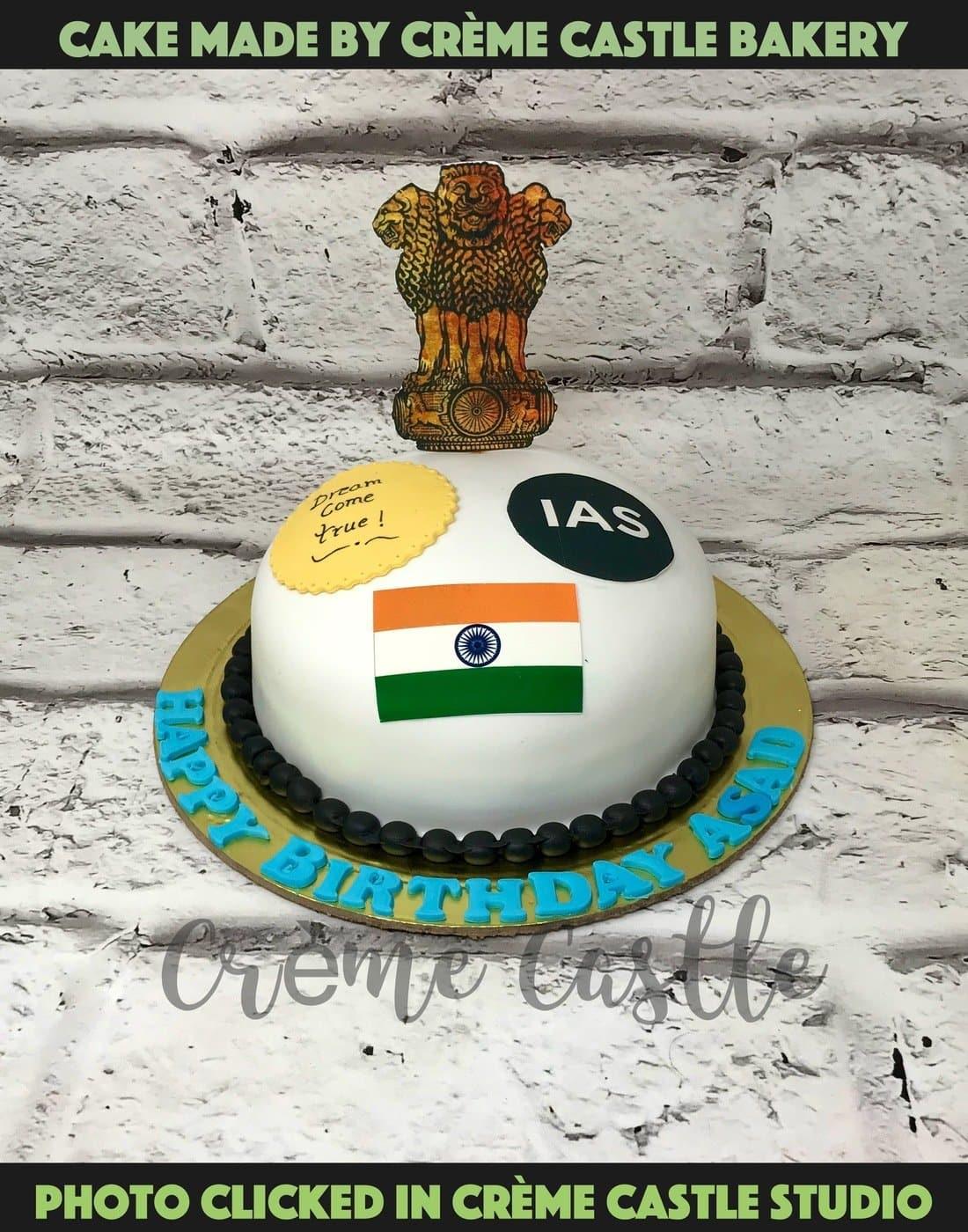 Bakewareind Indian Map Happy Independence Cake Topper – Bakewareindia