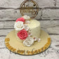 Multicolour Rose Design Cake - Creme Castle