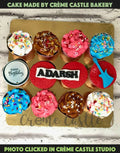 Multicolour Cupcake Design Cake