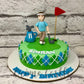 Golfer Theme Cake. Noida & Gurgaon