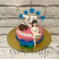 Engineer Girl Design Cake - Creme Castle