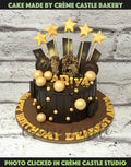 Chocolate Gold Sin Design Cake