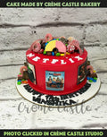 Netflix Favourites Design Cake