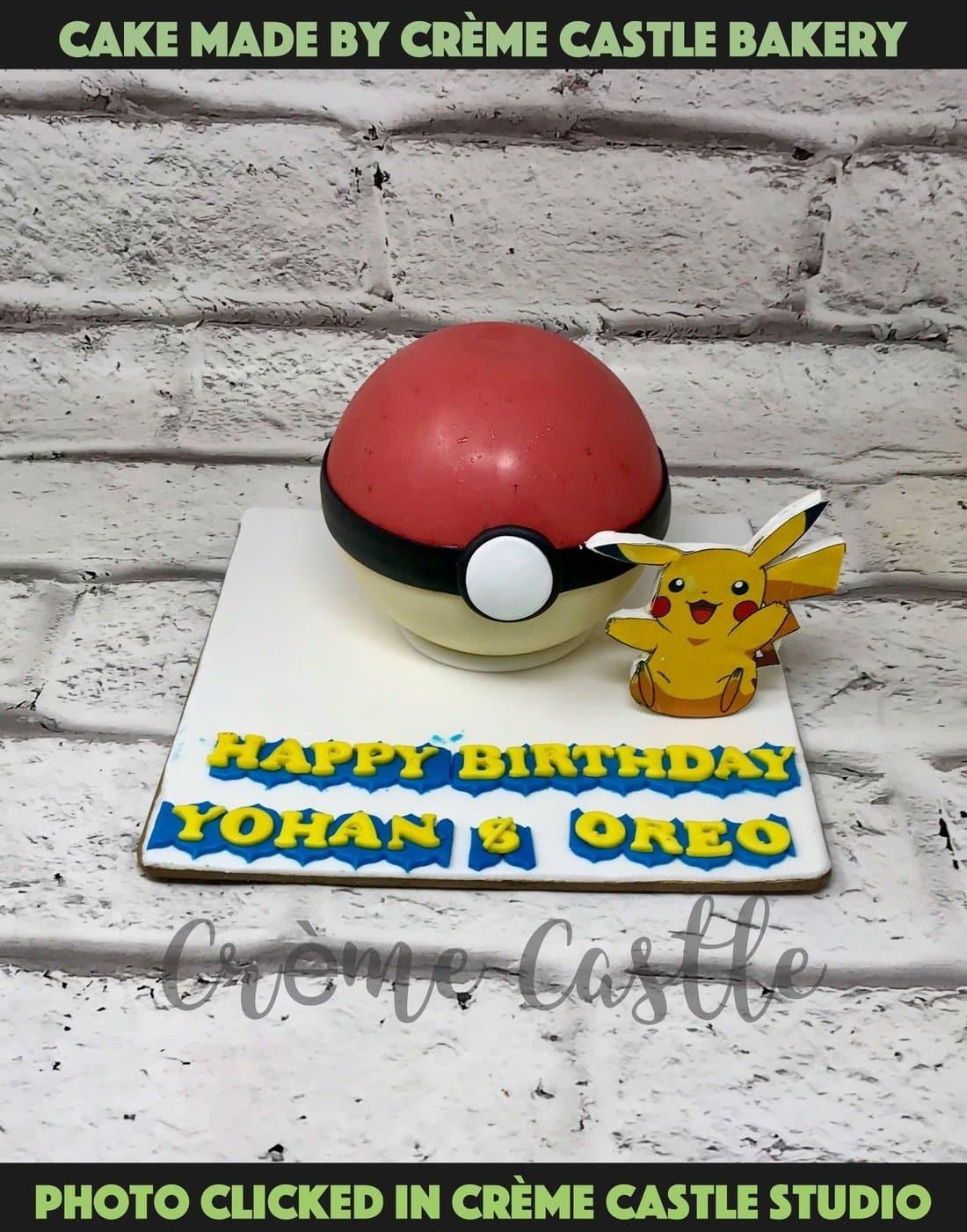 Pikachu Pinata Cake. Birthday Cake Ideas for Son. Noida & Gurgaon