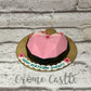 Pink Heart Pinata Design Cake - Creme Castle