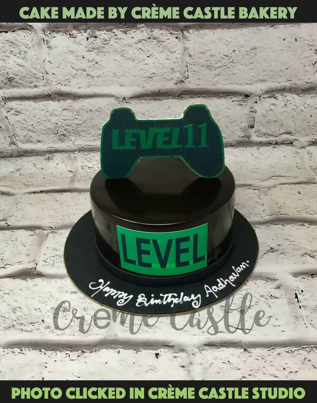 Gaming Theme Cake by Creme Castle