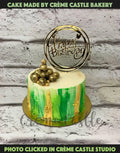 Hand painted Shading Design Cake