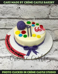 Knitting lover Design Cake