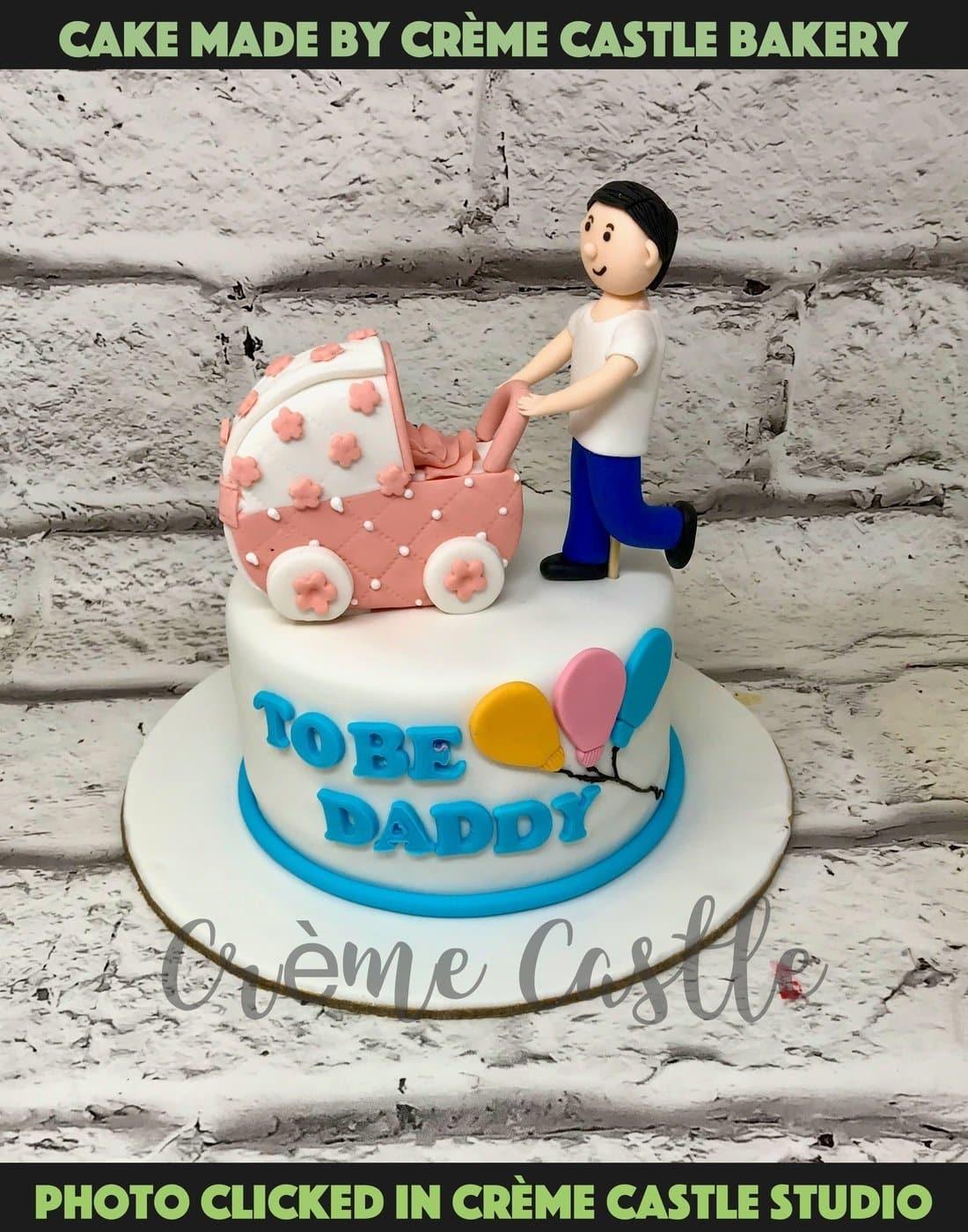 Dad To be Theme Cake by Creme Castle