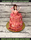 Barbie Tier Design Cake