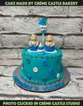 Twin Boys Design Cake