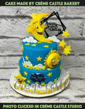 Moon and Sun Design Cake