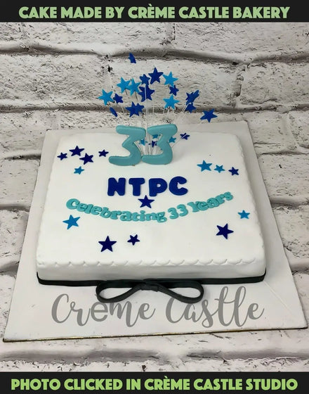 Corporate Anniversary Cake by Creme Castle