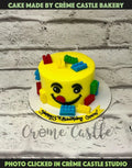 Lego Face Design Cake