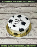 Black Bento Design Cake