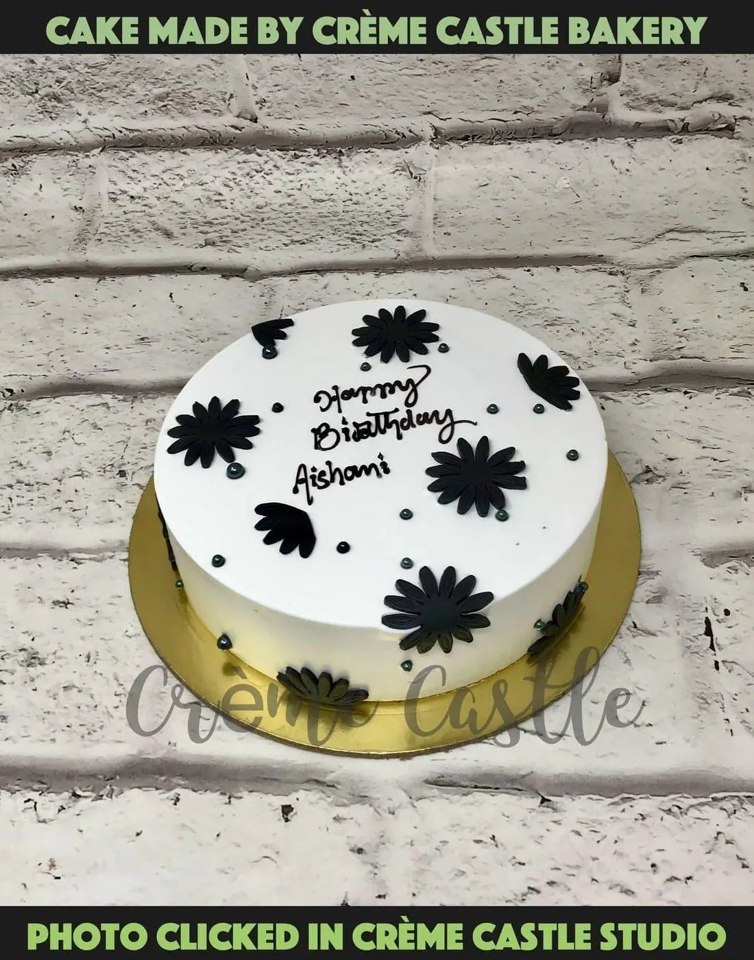 Black Bento Design Cake. Noida and Gurgaon