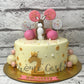 Bunny Balls Design Cake - Creme Castle