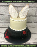 Devil and Angel Design Cake