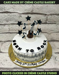 Guitar Notes Design Cake