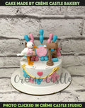 Birdhouse Design Cake