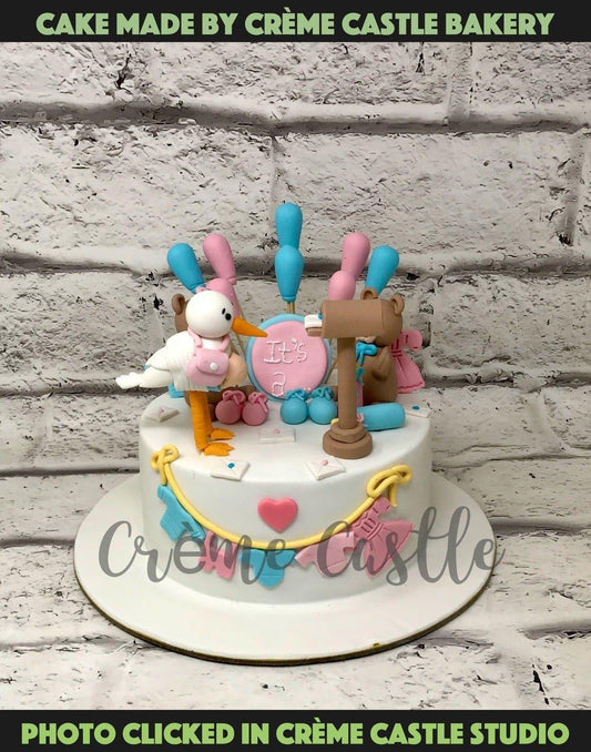 Birdhouse Design Cake - Creme Castle