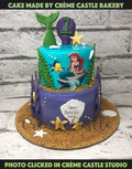 Ariel Mermaid Design Cake