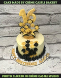 Golden 16 Design Cake
