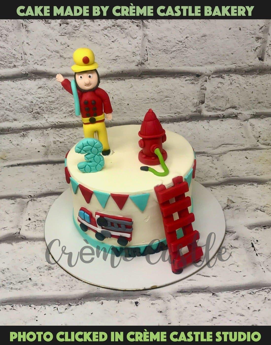 Fireman Sam Birthday Cake – Sooperlicious Cakes