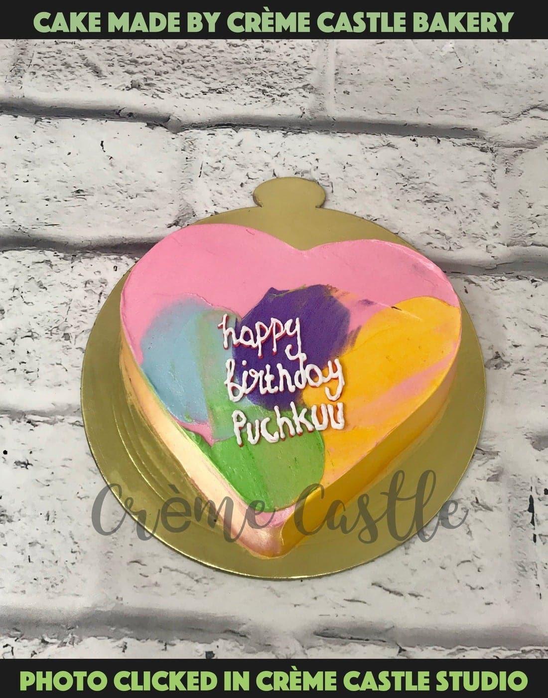 Bento Heart Design Cake. Noida and Gurgaon