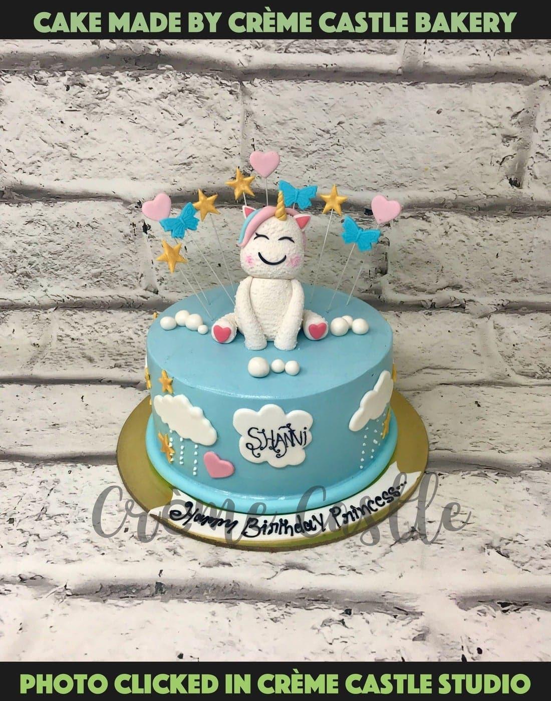 My Little Pony Cake in Blue by Creme Castle