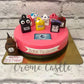 Fashion Clock Tower Design Cake - Creme Castle