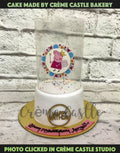 Peppa Pull Up Design Cake