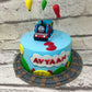 Thomas Train Design Cake - Creme Castle