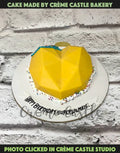 Yellow Pinata Design Cake