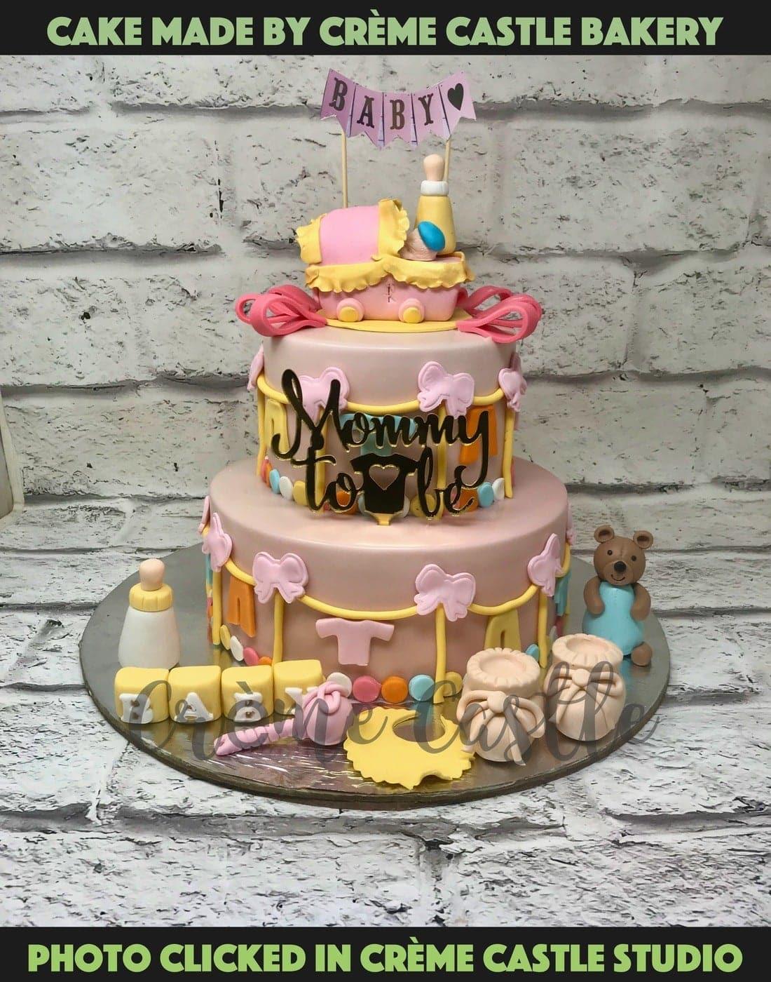 Toddler Stuff Design Cake - Creme Castle