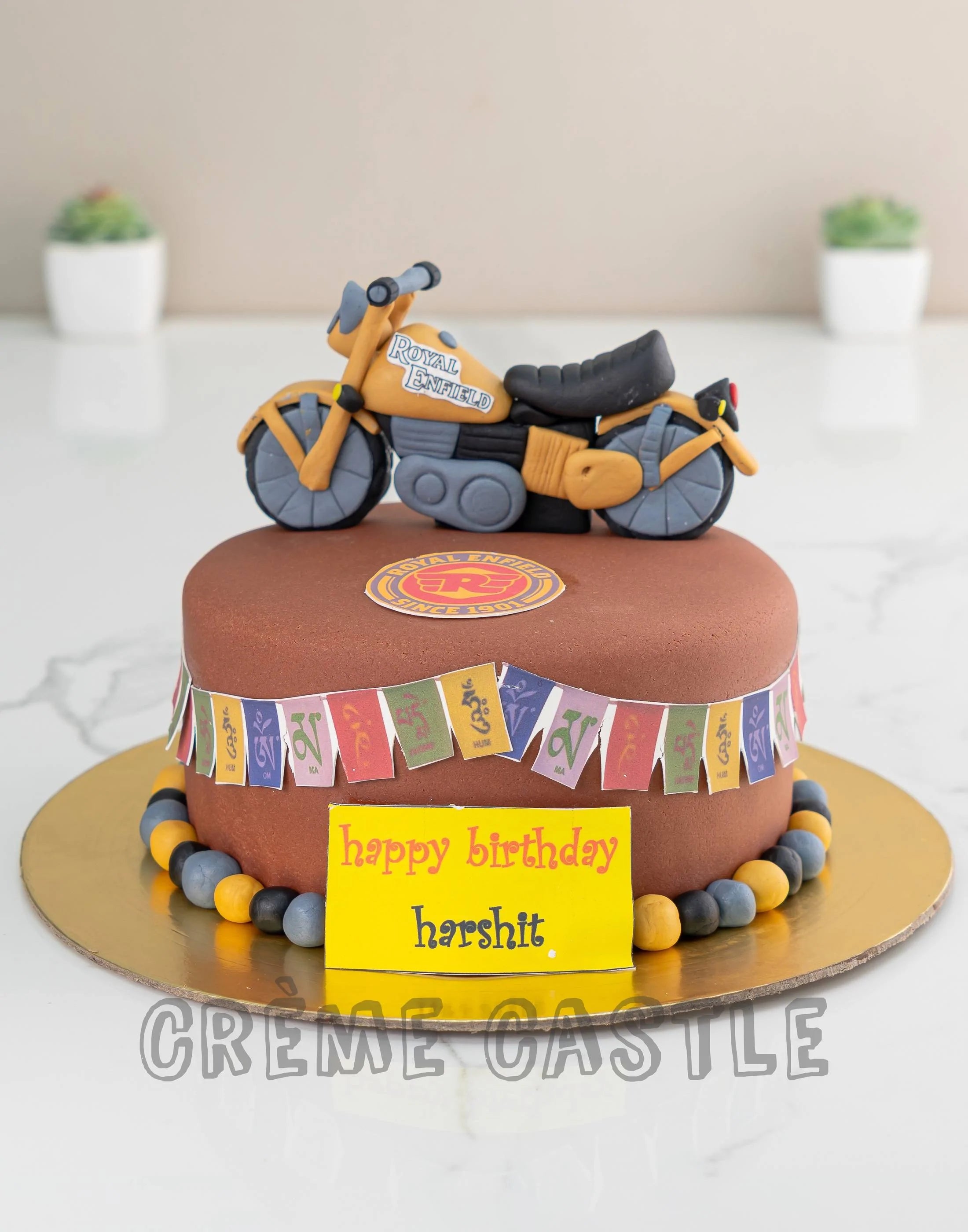 Buy Royal Enfield Cake Online – Creme Castle
