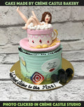 Bathtub Chilling Design Cake
