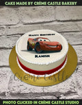 Pixar Car Photo Design Cake