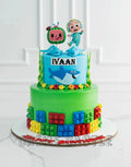Cocomelon Lego Design Cake
